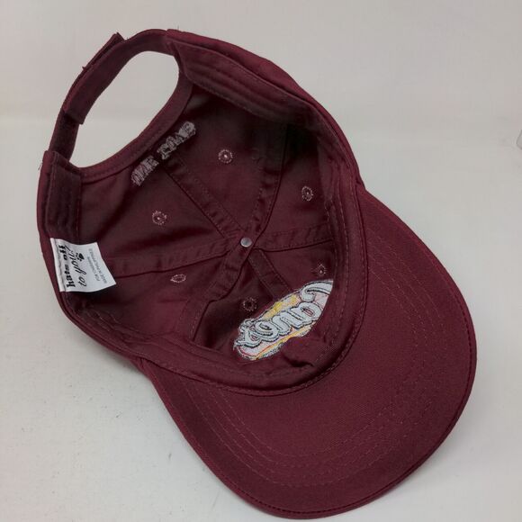 Raising Canes Mens Strapback Hat Red Adjustable Chicken Fingers Embroidered Logo - Picture 6 of 7